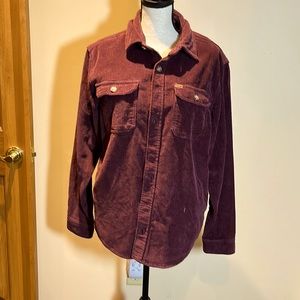 Corduroy jacket M burgundy NWT